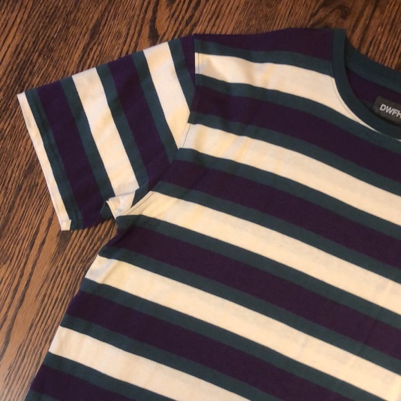 Deathworld Feral Hands Earl Sweatshirt Striped T-Shirt - Picture 2 of 5